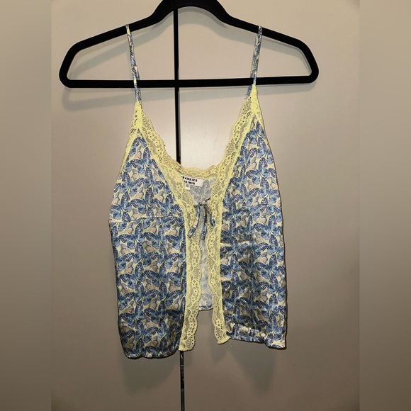 NWOT Frankies Bikinis Juliet Lace Silk Tank and Boden Lace Silk Skirt Size Small - Picture 11 of 16